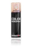 Glitterhaarspray Rot