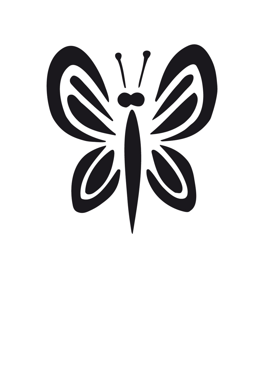 Schmetterling Schablone kaufen